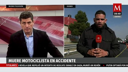 Muere motociclista en accidente en Ecatepec