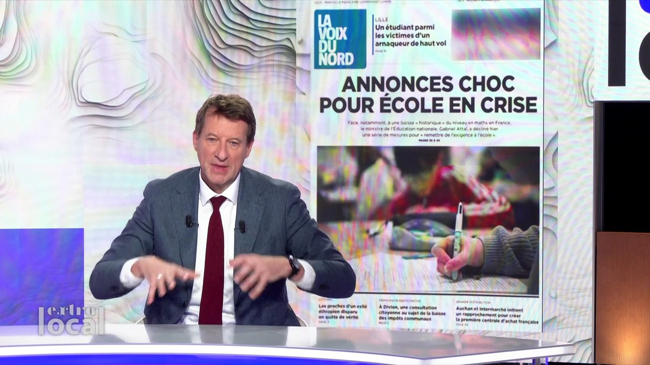 Extra Local - 8/12/2023 - Yannick Jadot, sénateur (Les Ecologistes) de Paris