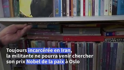 En exil à Paris, la famille de la Nobel de la Paix va "porter sa voix" à Oslo