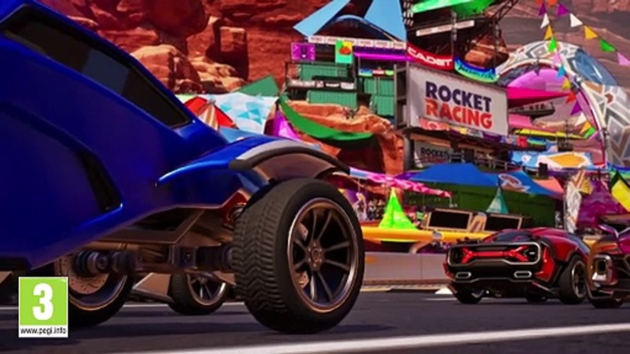 Fortnite x Rocket League - Tráiler de Rocket Racing