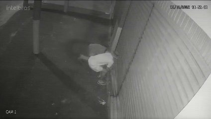 Câmeras de segurança flagram arrombamentos em Arembepe