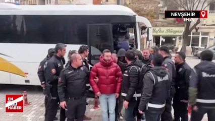 Nevşehir'de noter aracılığıyla rüşvet operasyonunda 8 kişi tutuklandı