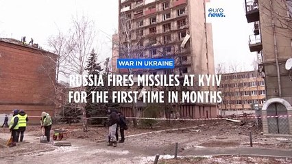 'I thought it was the end': Russia steps up missile attacks across Ukraine