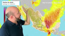 Vientos intensos y lluvias torrenciales en México por el frente frío número 16
