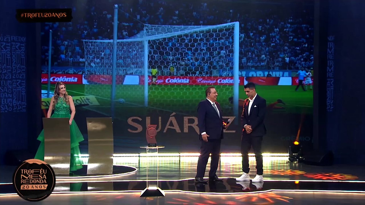 Troféu Mesa Redonda: artilheiro Suárez está entre os premiados