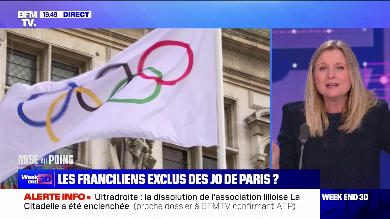 MISE AU POING - Les Franciliens exclus des JO de Paris?