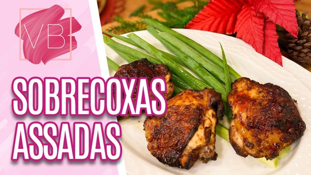 Delícias na Airfryer: aprenda a fazer SOBRECOXAS ASSADAS com SALPICÃO - Você Bonita (08/12/2023)