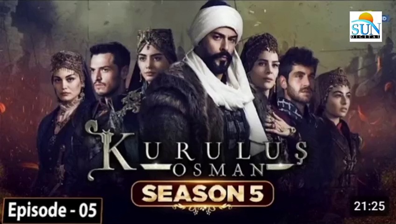 Kurulus Osman Season 05 Episode 05 - Urdu Dubbed Sun Digital HD Channel