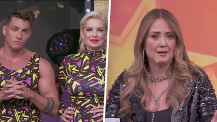 Isabel y Agustín reprueban con su baile, Andrea Legarreta pide su salida del concurso