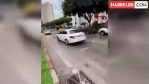 Antalya'da sokak köpeği yağmur suyu drenaj hattında mahsur kaldı