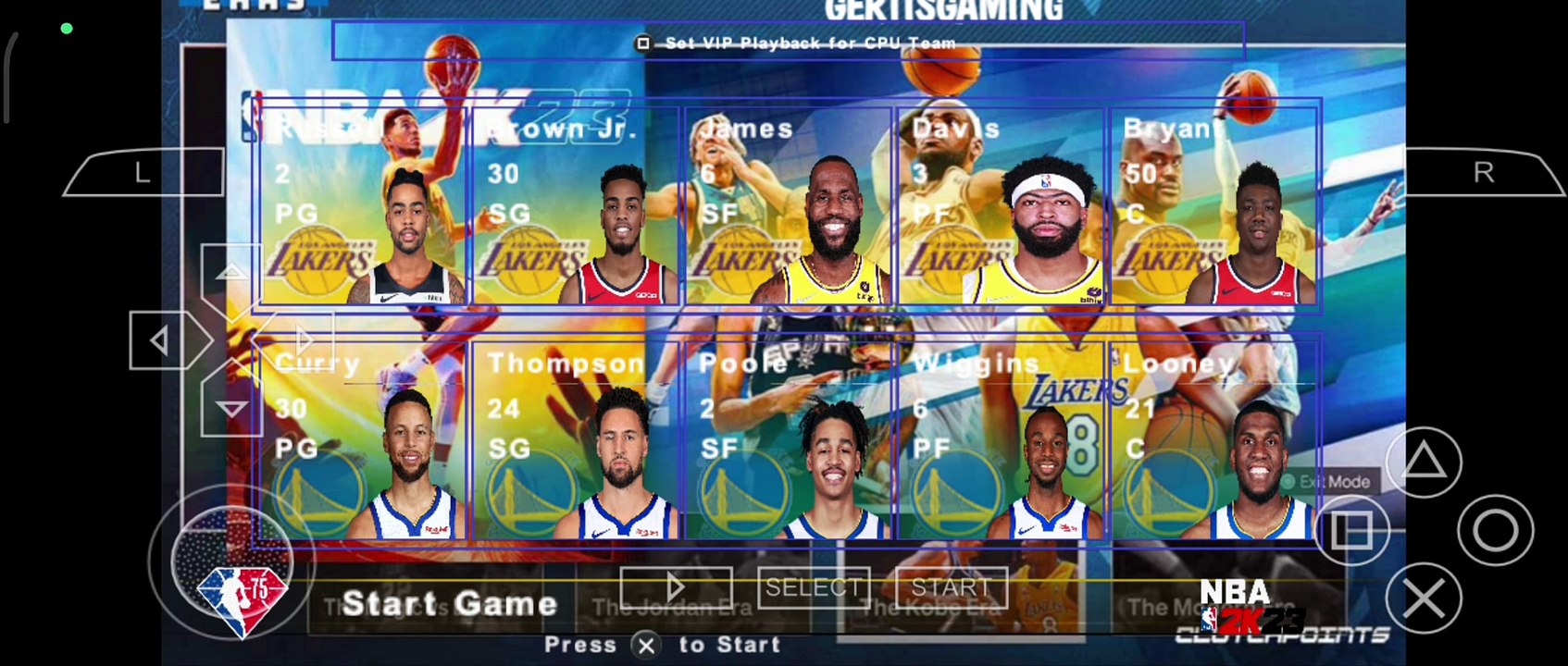 NBA PPSSPP 2K23 HD GAME
