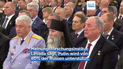 Putin kandidiert erneut als Präsident für Amtszeit bis 2030