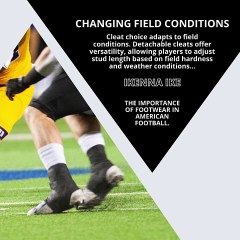 | IKENNA IKE | THE IMPORTANCE OF FOOTWEAR IN AMERICAN FOOTBALL: MENTAL CONFIDENCE (PART 2) (@IKENNAIKE)