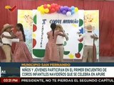Apure | Niños participan en el Primer Encuentro de Coros Infantiles Navideños en San Fernando