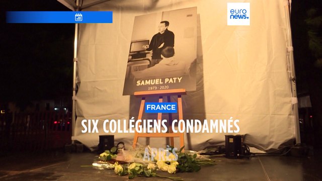 Assassinat de Samuel Paty : prison avec sursis et prison aménageable pour les six collégiens