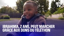 Téléthon: si ce petit garçon de deux ans peut marcher, c'est grâce aux dons et à la recherche