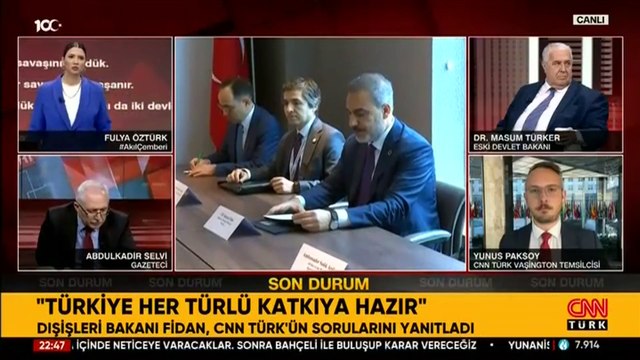 Hakan Fidan CNN TÜRK'ün sorularını yanıtladı: İki devletli çözüm olmazsa bir savaş daha yaşanır