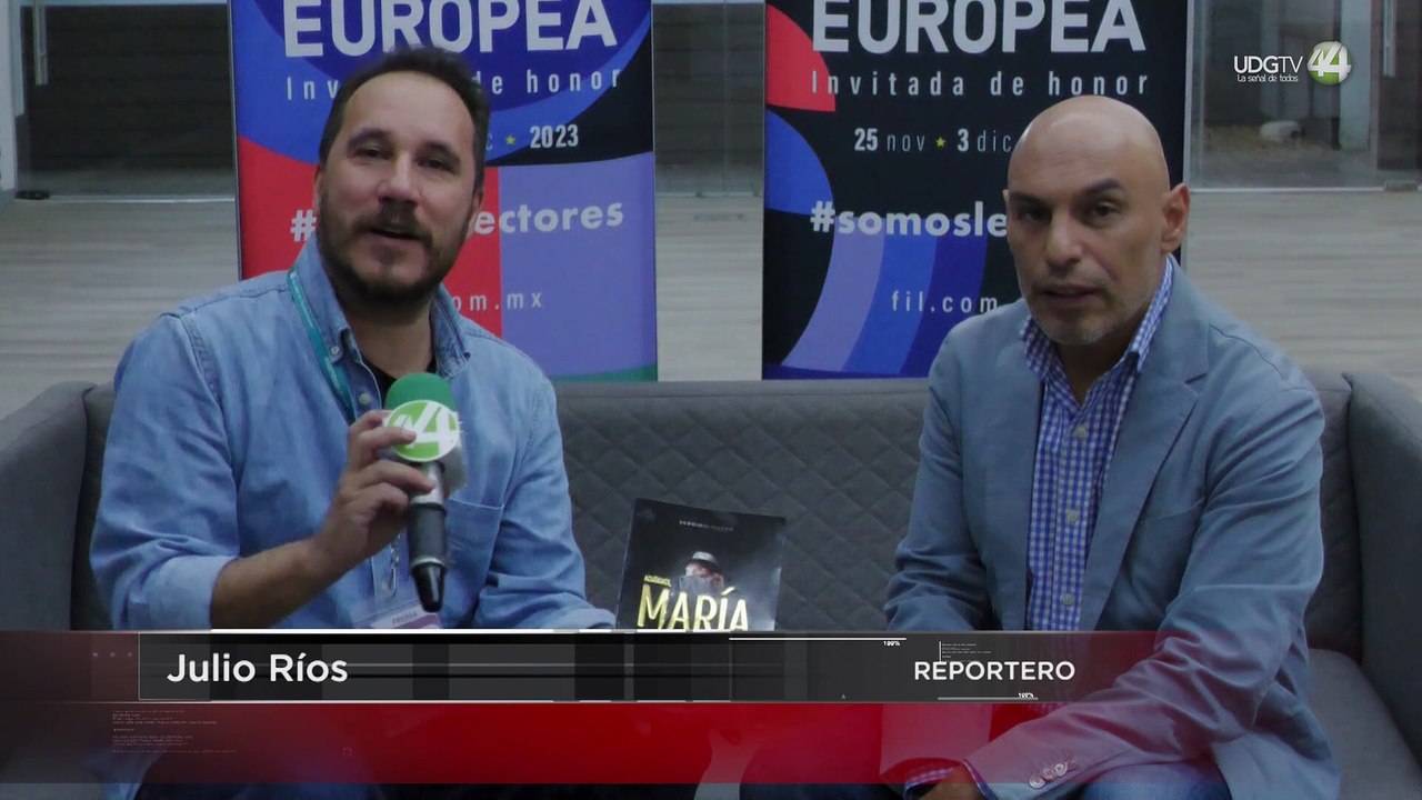 Sergio Almazán nos presenta su libro “Acuérdate, María”