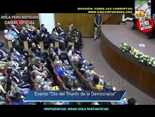 EL JEFE DEL COMANDO CONJUNTO DE LAS FF. AA. GENERAL GOMEZ DE LA TORRE DIO RESPALDO A LA FISCAL DE LA NACIÓN