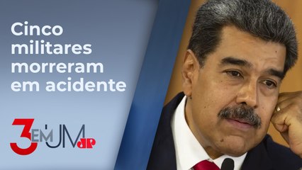 Nicolás Maduro sobre queda de helicóptero na Guiana: “É mensagem do além”