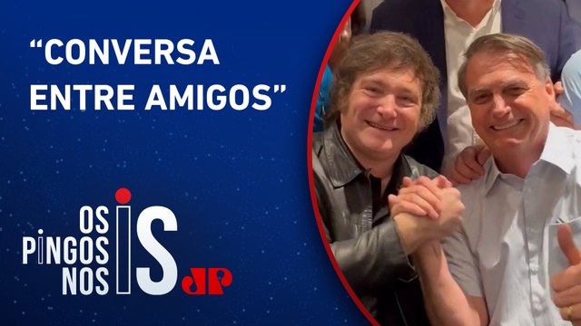 Bolsonaro se encontra com Javier Milei antes da posse na Argentina