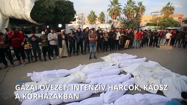 Gázai övezet: káosz a kórházakban, mélyülő humanitárius válság