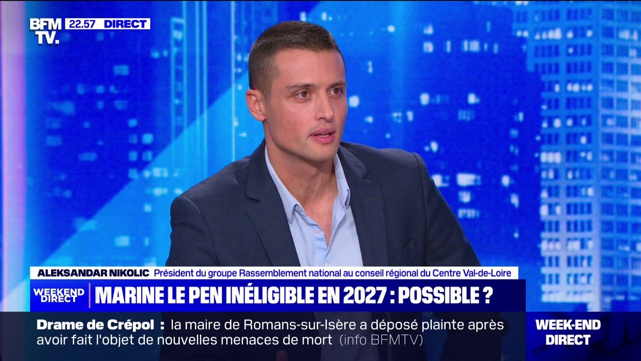 Soupçons d'emplois fictifs au Parlement européen: pour Aleksandar Nikolic (RN), le procès va permettre de "clarifier les choses"