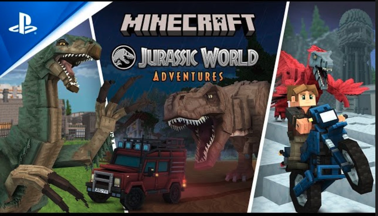 Minecraft: Jurassic World Adventures | Launch Trailer - PS4 Games