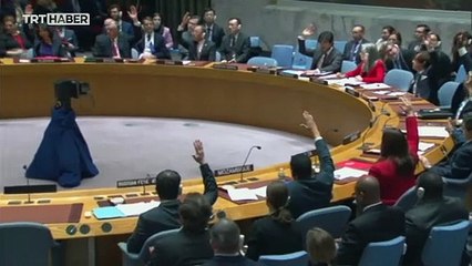ABD'den BMGK'da Gazze'de acilen insani ateşkes talep edilen karar tasarısına veto