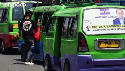 TransJakarta Dan Angkot Dilarang Ditempeli Stiker Kampanye, Berikut Aturan Bawaslu