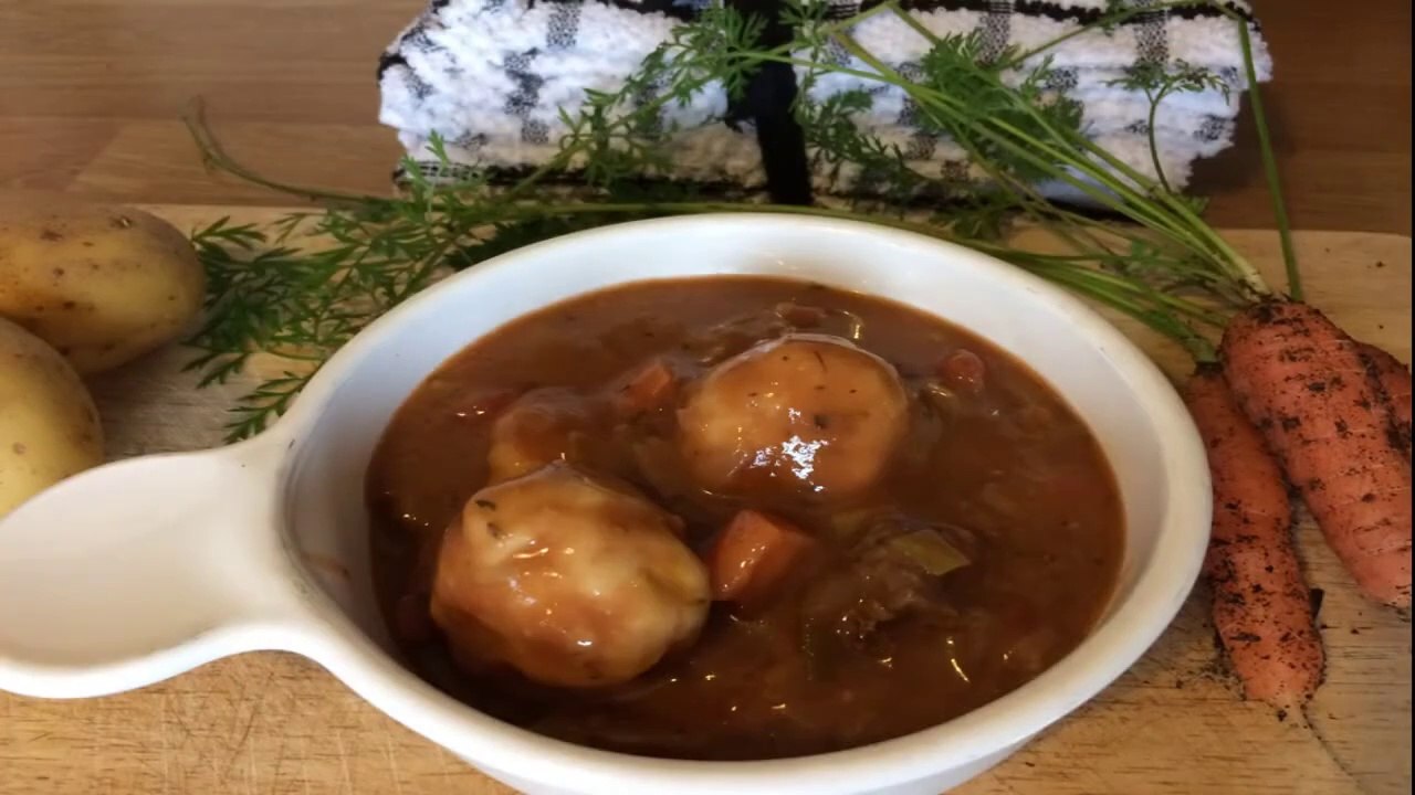 Beef Stew and Dumplings