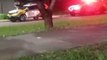 Cruzeiro do Oeste: Condutor bate em poste na avenida Brasil e abandona carro