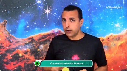 O misterioso asteroide Phaethon, pai da chuva de meteoros Geminídeas