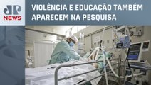 Saúde é o tema que mais preocupa brasileiros, segundo Datafolha