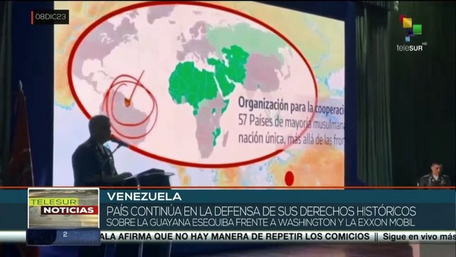 Venezuela sigue defendiendo sus derechos históricos sobre la Guayana Esequiba
