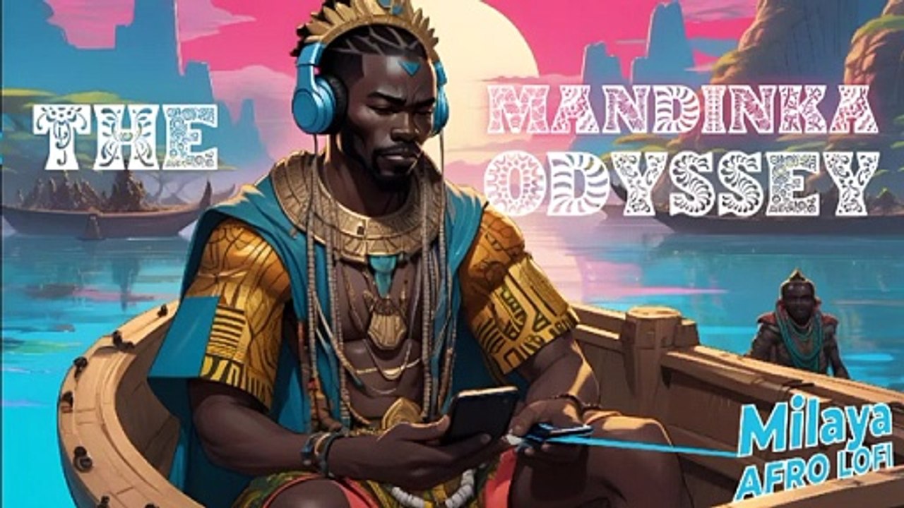 Mandinka Kingdom Odyssey inspired Chill hip hop Afro Lofi Beat: relaxing music