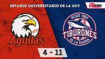 LVBP: Resultados del viernes, 8 de diciembre.