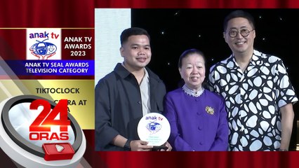 Download Video: 24 Oras at iba pang programa ng GMA Network, pinarangalan sa Anak TV awards | 24 Oras