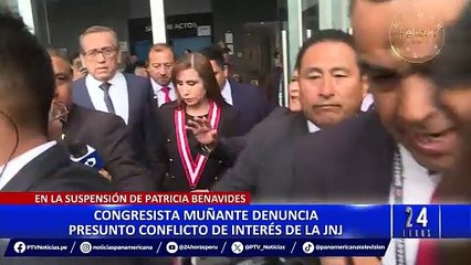 Скачать видео: Congresistas Montoya y Muñante presentan moción para remover a miembros de la JNJ