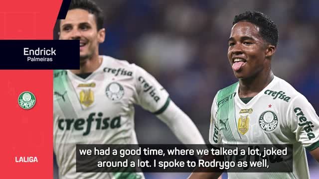 Endrick already getting to know Brazilian teammates ahead of Real Madrid move