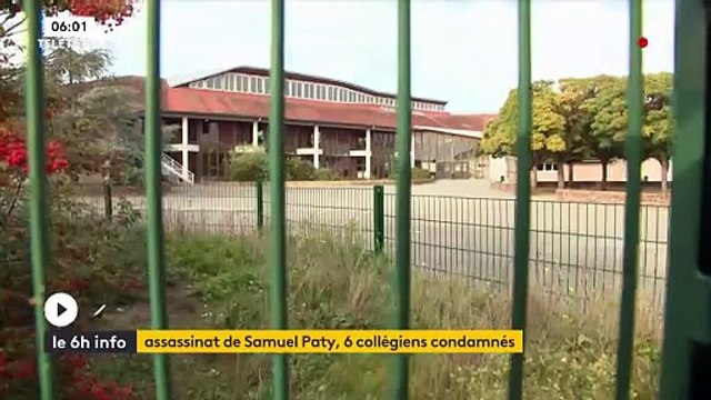 Verdict : Aucun des six anciens collégiens jugés pour leur implication dans l'assassinat de Samuel Paty n'ira en prison - L'avocate de la famille du professeur estime que les sanctions ne sont pas à la hauteur