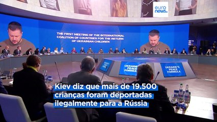 Países unem-se para trazer de volta crianças ucranianas deportadas ilegalmente