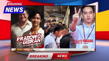 Cawapres Koalisi Indonesia Maju, Gibran Rakabuming Raka menghadiri acara Deklarasi Buruh Pelabuhan di kawasan Rusun Cilincing, Jakarta Utara, pada Sabtu, 9 Desember 2023.