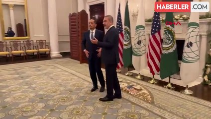 Bakan Fidan ve Temas Grubu, Blinken ile bir araya geldi