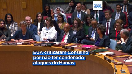 Estados Unidos vetam projeto de cessar-fogo humanitário imediato em Gaza