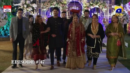 Tere Bin Ep 47 - [Eng Sub] - Digitally Presented by Nisa Hair Removal Cream- Yumna Zaidi - Wahaj Ali