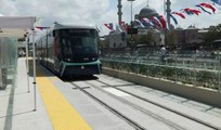 İstanbul'da Eminönü-Alibeyköy tramvay hattında arıza