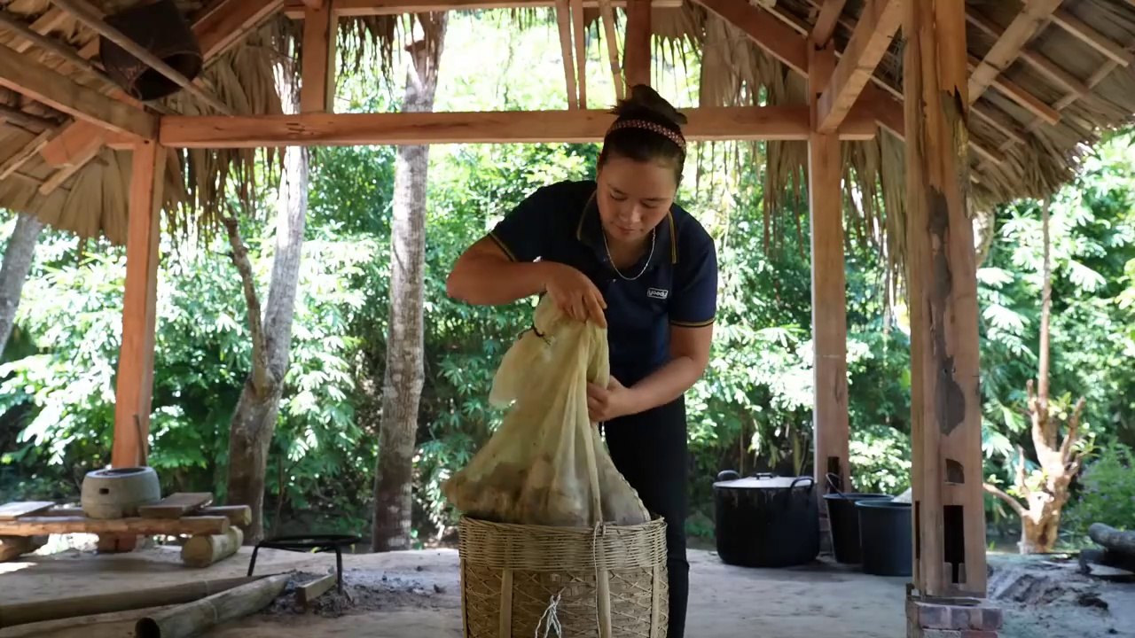 Harvesting & Find Frog Goes to market sell | Cooking | Live with nature