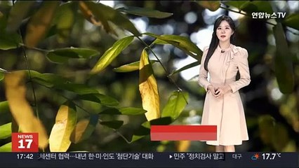 [날씨] 주말 봄처럼 따뜻, 공기 탁해져…내일 동쪽 비