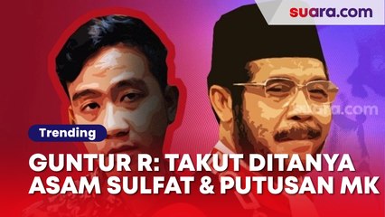Gibran Ngacir Absen Dialog Lawan Mahfud MD-Cak Imin, Guntur Romli: Takut Ditanya Asam Sulfat dan Putusan MKi